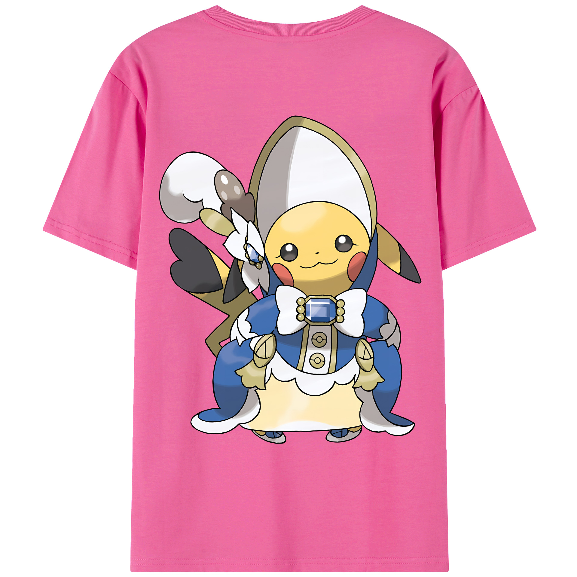（画像用） ポケットモンスター Pokémon レディース半袖Tシャツ(バックプリント)